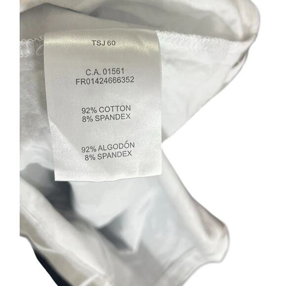 T-shirt Women’s Black White Rose Studded Small Graphic Y2K V-neck Leo Guy 90s - Picture 9 of 11